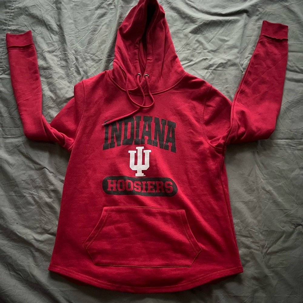 #133 Indiana Hoosiers Red Hoodie Size M